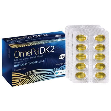 Omepa DK Vitamin D Mena K Kapsül
